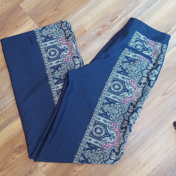 MNG Suit, Printed Pants Size 8 - Picture 4 of 4